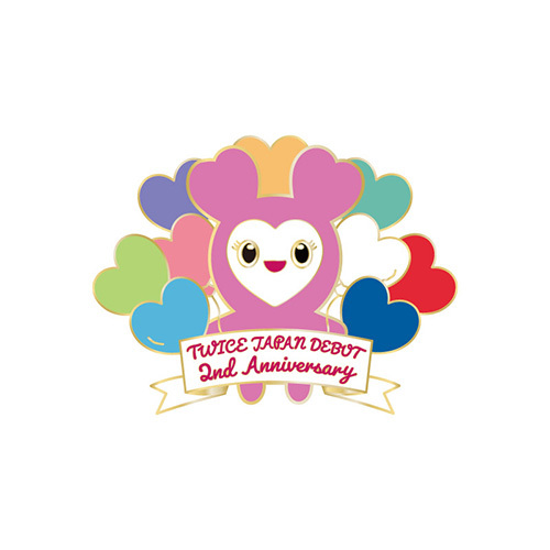 TWICE JAPAN DEBUT 2nd Anniversary Goods ピンバッチB