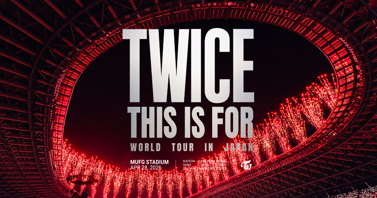 TWICE THIS IS FOR WORLD TOUR IN JAPAN MUFG STADIUM Blu-ray/DVD